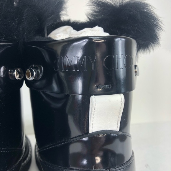 Jimmy Choo Voyager Snow Heated Boot Black 37.5 - Picture 5 of 13